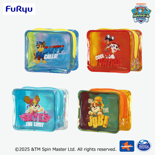 10月2週入荷予定 パウ・パトロール きらきらメタリックミニポーチ