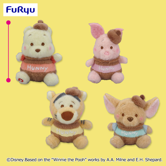 10月2週入荷予定 くまのプーさん ミルキーボア はちみつポットマスコット