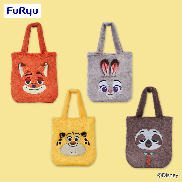 10月5週入荷予定 ズートピア ふわふわフェイスバッグ