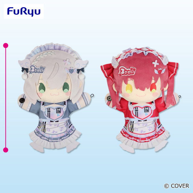 1月3週入荷予定 ホロライブプロダクション パペットぬいぐるみー白銀ノエル・宝鐘マリンー