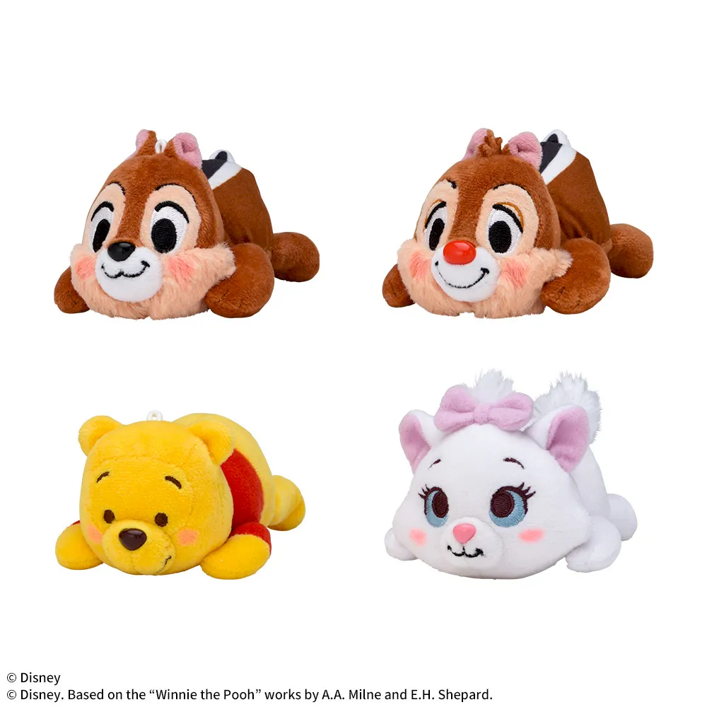 9月12日 ディズニーキャラクター寝そべり赤いほっぺマスコット