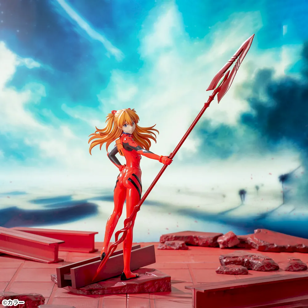 アスカラングレー　新世紀エヴァ　9cm ガチャ　フィギュア シン・エヴァンゲリオン劇場版』より劇中に登場する姿の「アスカ