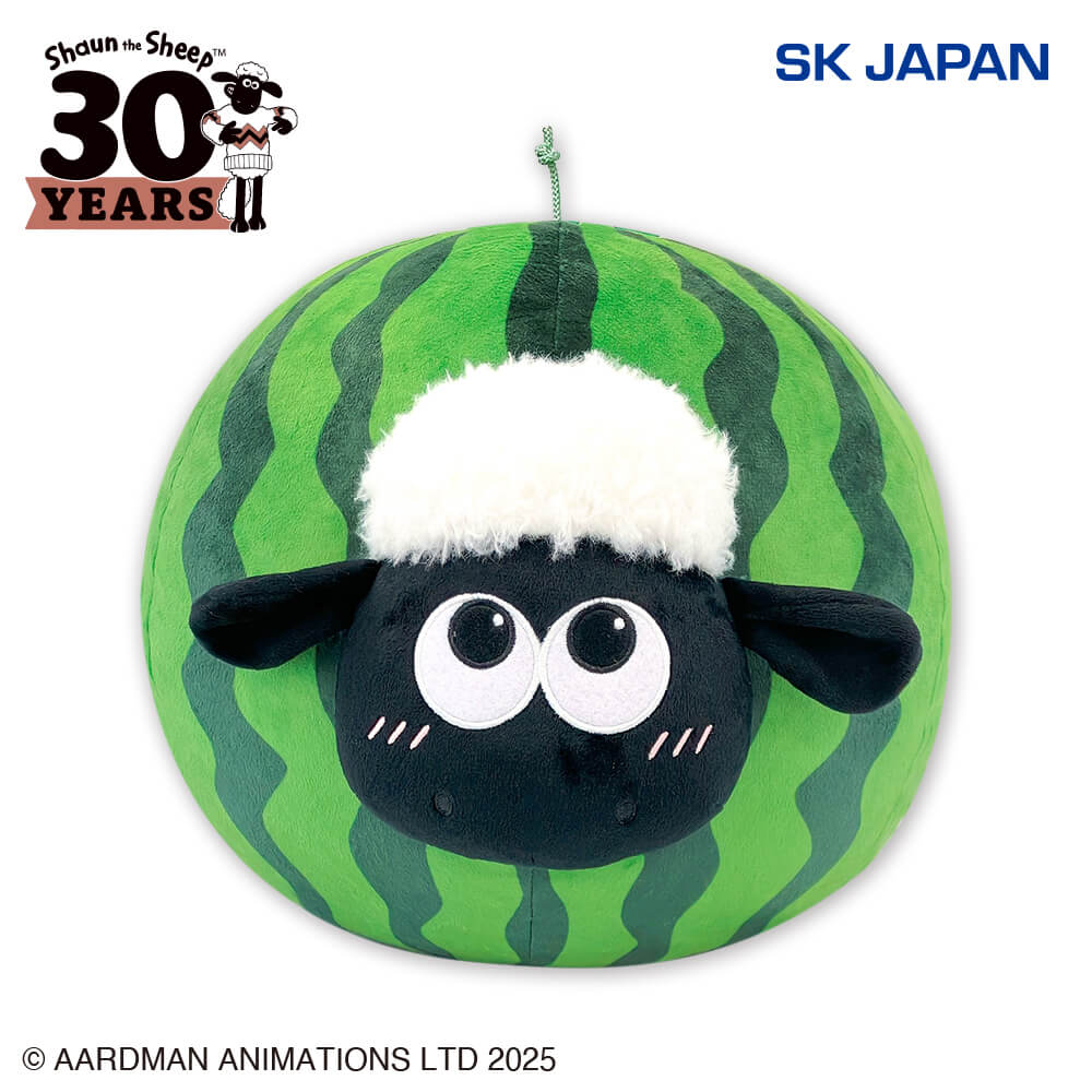 6月2週目入荷予定 ひつじのショーン BS スイカBIGぬいぐるみ