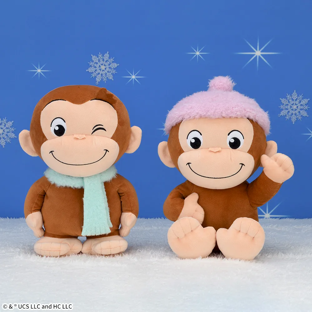 10月30日 おさるのジョージぽってりLぬいぐるみウィンター