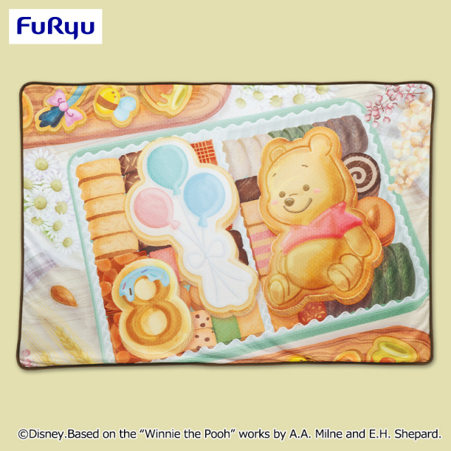 6月3週入荷予定 くまのプーさん Sweet Cookies ひんやり毛布