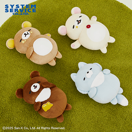6月入荷予定 リラックマ みんなでまんぷくまくまく ぬいぐるみ