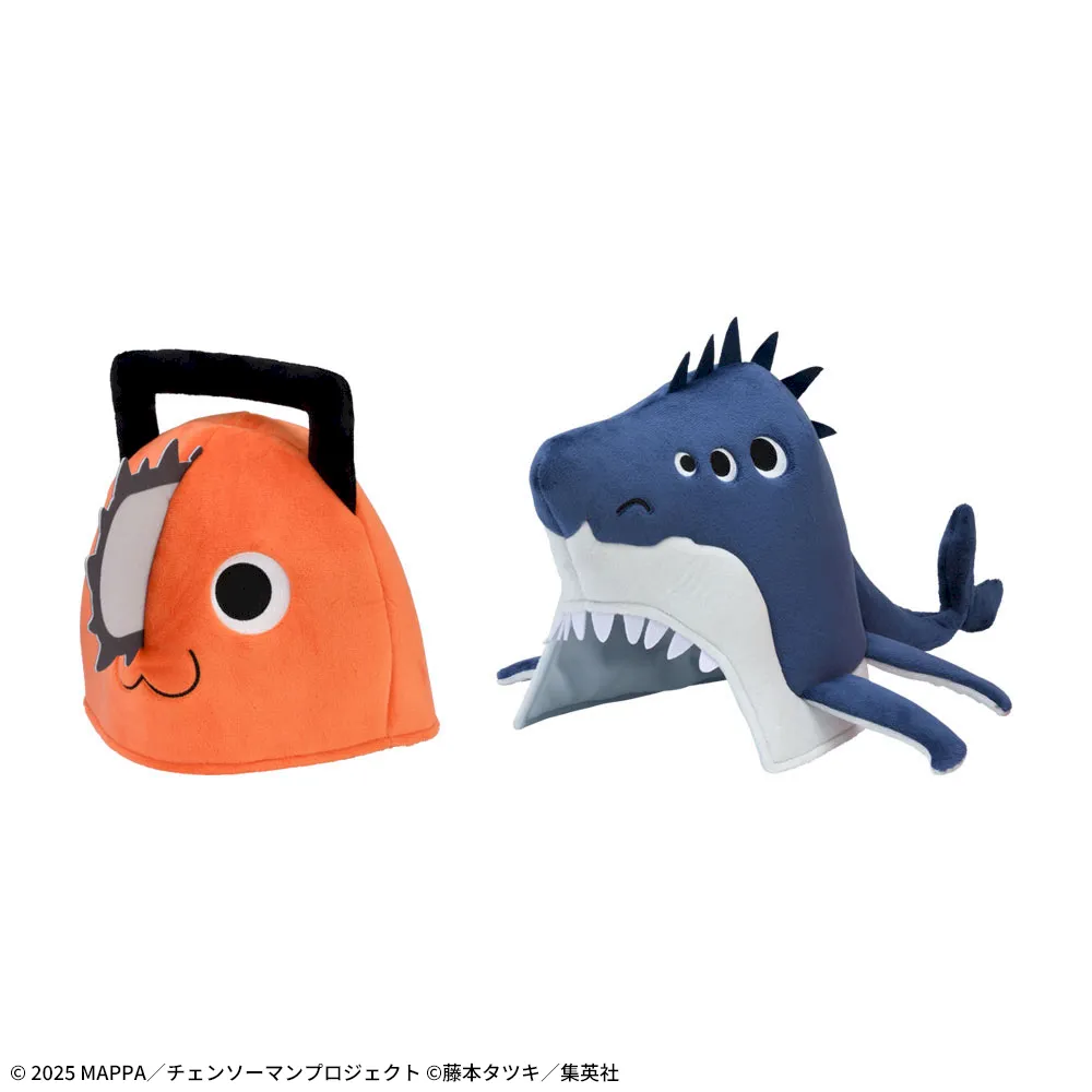 12月12日(金)劇場版『チェンソーマンレゼ篇』プレミアムぬいぐるみ帽子“ポチタ&ビーム”