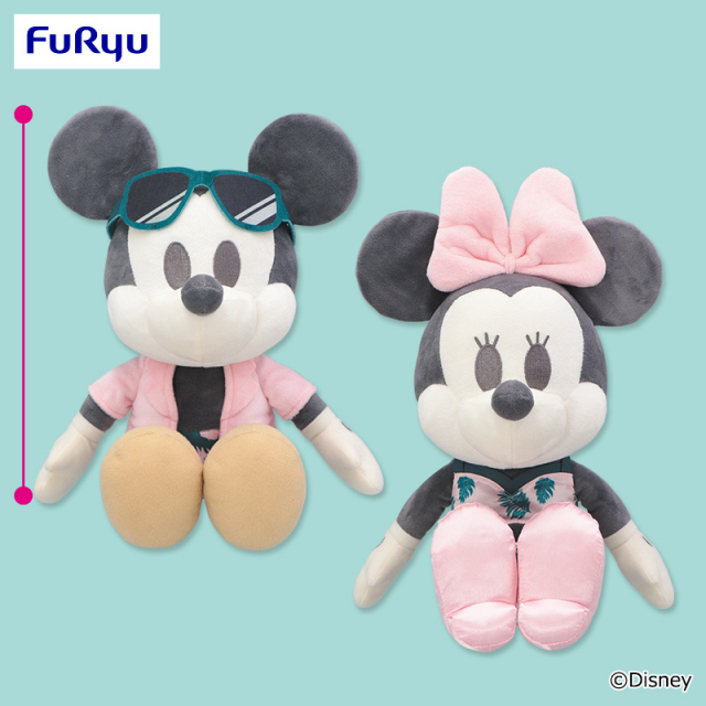 7月2週入荷予定 ミッキー&ミニー デココレ スイムウェアBIGぬいぐるみ
