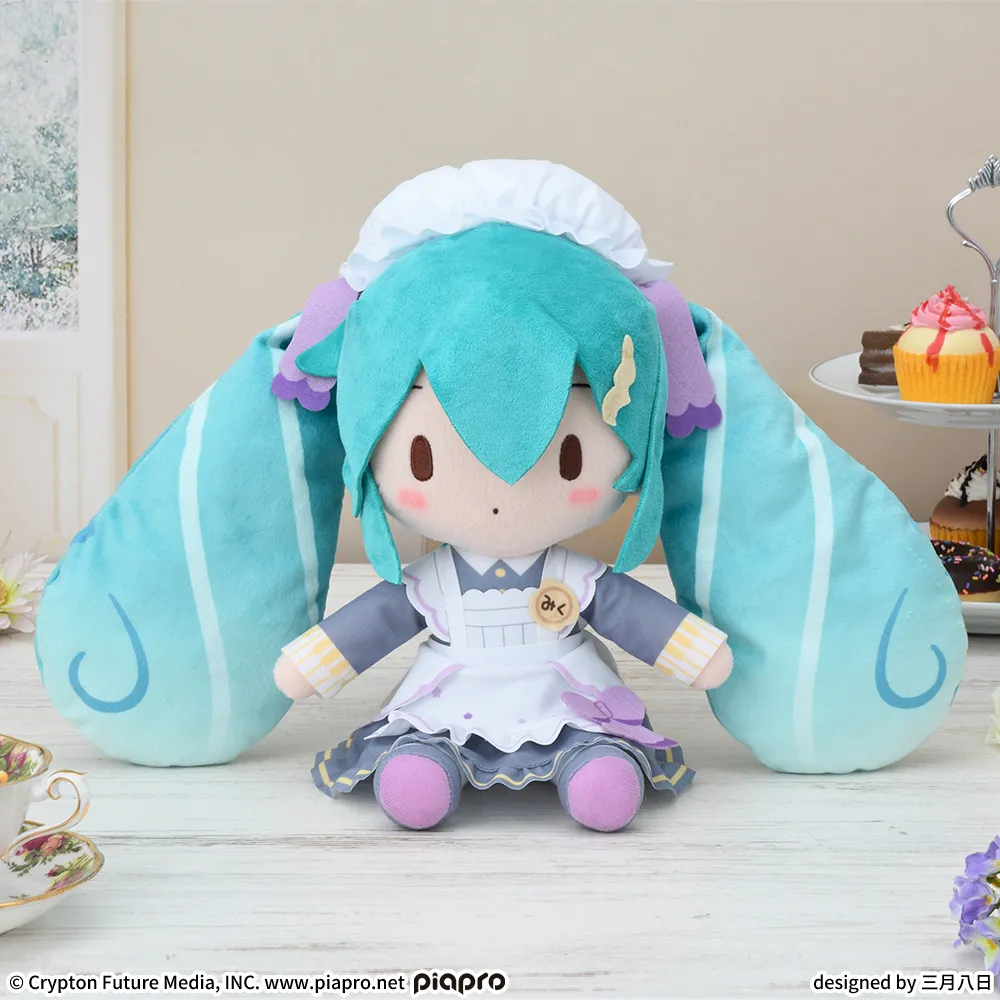 12月25日　初音ミクシリーズふわぷちMぬいぐるみ“初音ミク”－クラシカルメイド－