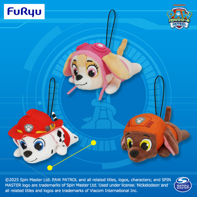 7月3週入荷予定 パウ・パトロール KAWAIIねころびマスコット~マーシャル・スカイ・ズーマ~