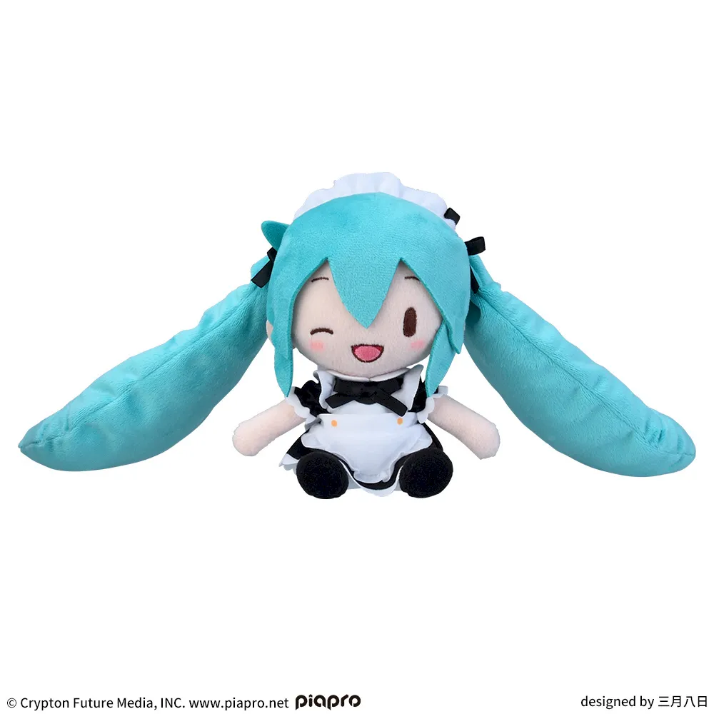 6月13日 初音ミクシリーズ　ふわぷち　ミニぬいぐるみ“初音ミク”メイドVer.
