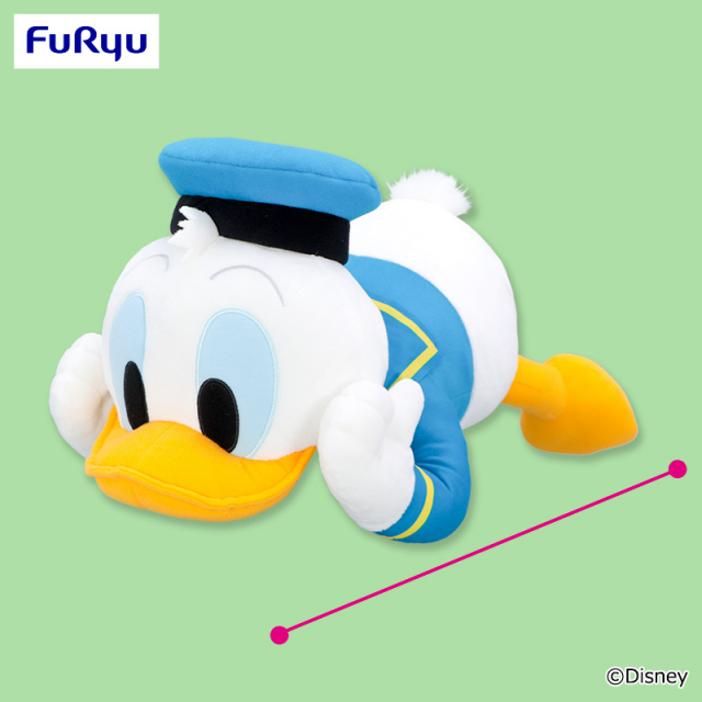 8月4週入荷予定 ドナルドダック ほおづえ V-BIGぬいぐるみ