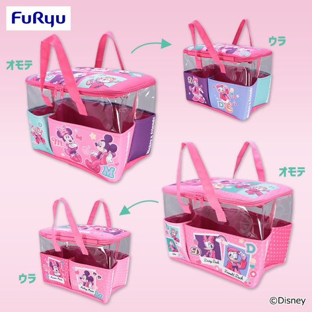 8月4週入荷予定 ミッキー＆フレンズ #MY推しDAYS ジャケットフォト 大きなポッケ付きバスケット