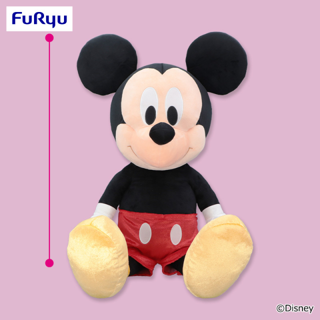 8月5週入荷予定 ミッキーマウス 超超BIGぬいぐるみ～シャイニー～