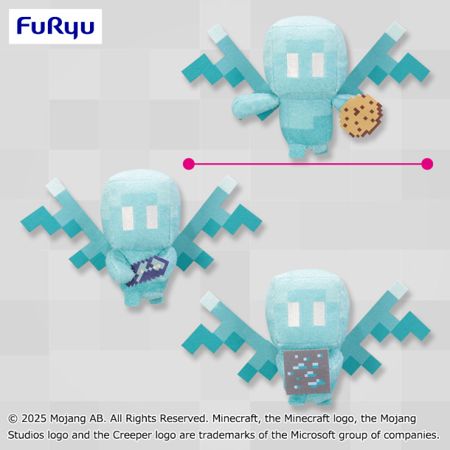 8月2週目入荷予定 マインクラフト ふわふわアレイぬいぐるみ