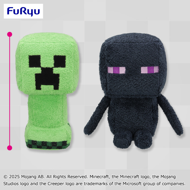 9月2週目入荷予定 マインクラフト デフォルメふわふわぬいぐるみ
