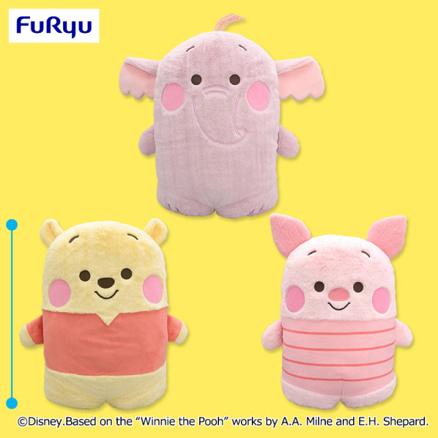 8月4週入荷予定 くまのプーさん ならべてどーみぃふれんず おおきい！ぬいぐるみ②