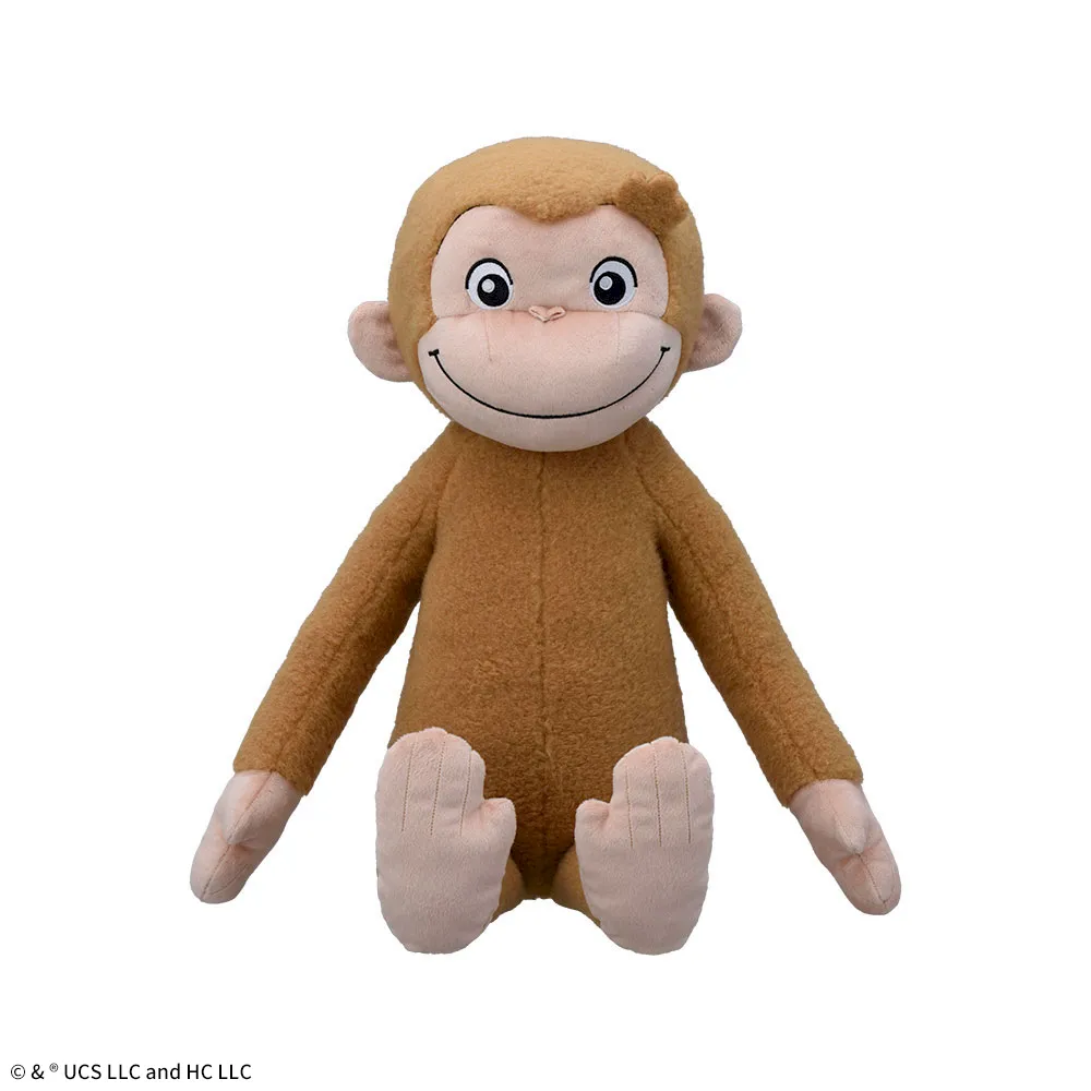 7月18日 おさるのジョージ スーパーラージぬいぐるみ ふわもこ