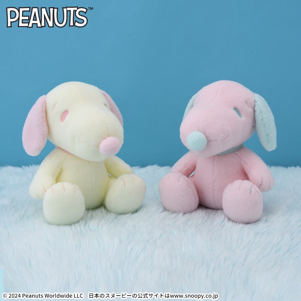 4月25日 SNOOPY™Lぬいぐるみパステルカラー