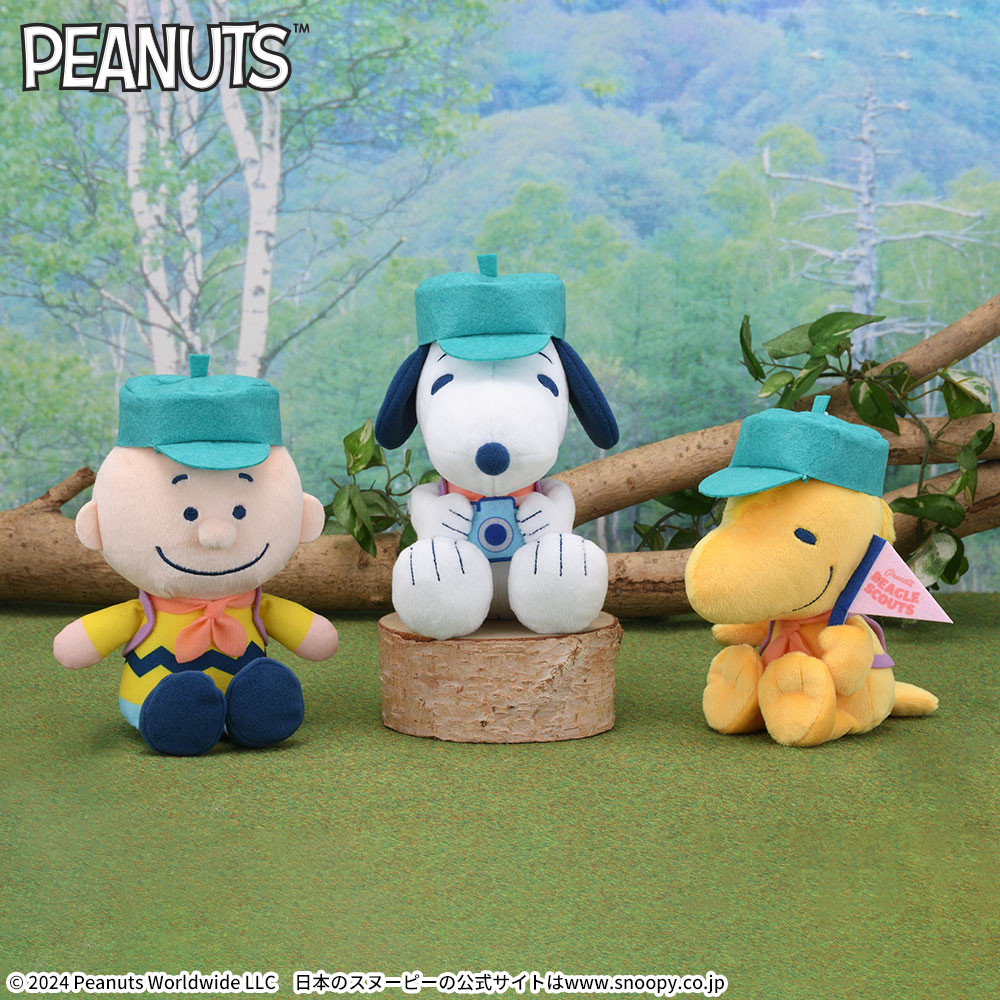 5月17日 SNOOPY™ぬいぐるみビーグル・スカウトポップカラー