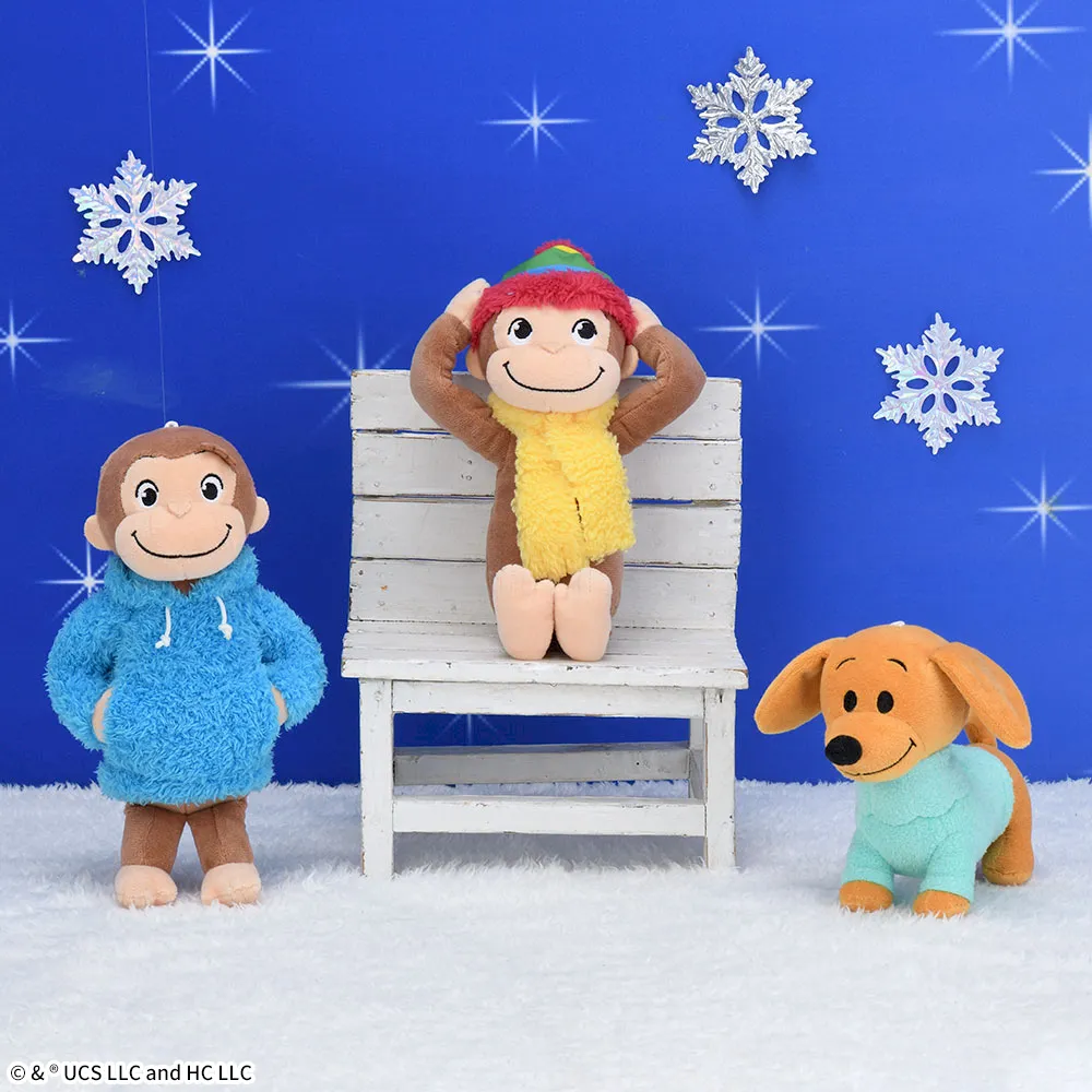 12月20日 おさるのジョージぬいぐるみWINTER