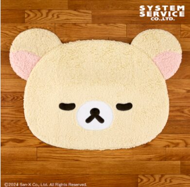 10月入荷予定 NEW BASIC RILAKKUMA ビッグダイカットラグ コリラックマ