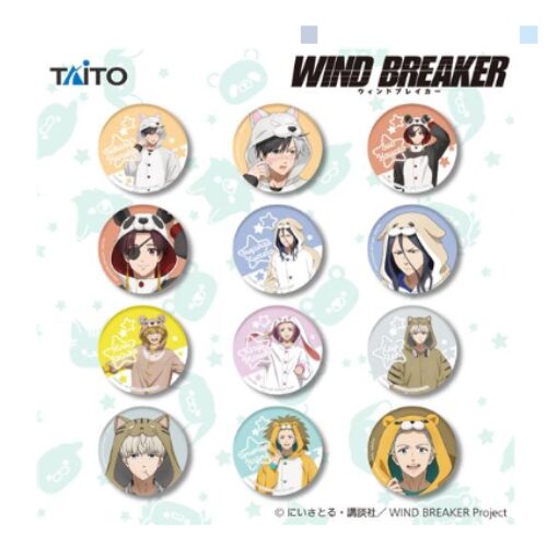 11月上旬入荷予定 『WIND BREAKER』　描き下ろし缶バッジ