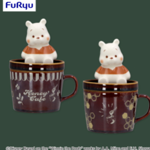 11月4週目入荷予定 Café de HUNNY マシュマロ風ふた付きマグカップ