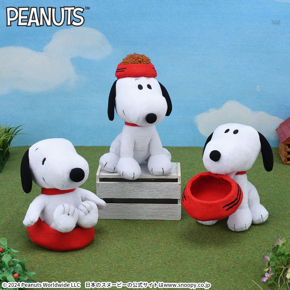 6月21日 SNOOPY™ぬいぐるみエサ皿Ver.