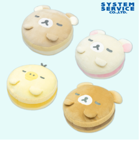 6月入荷予定 NEW BASIC RILAKKUMA もちもちマカロンクッションBIG Part2