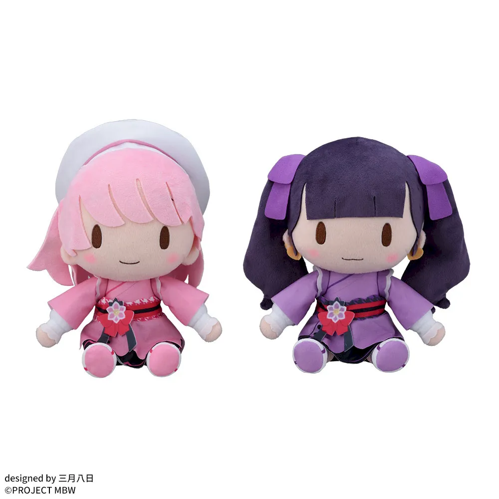 5月29日 前橋ウィッチーズ ふわぷち Mぬいぐるみ“赤城ユイナ&新里アズ”