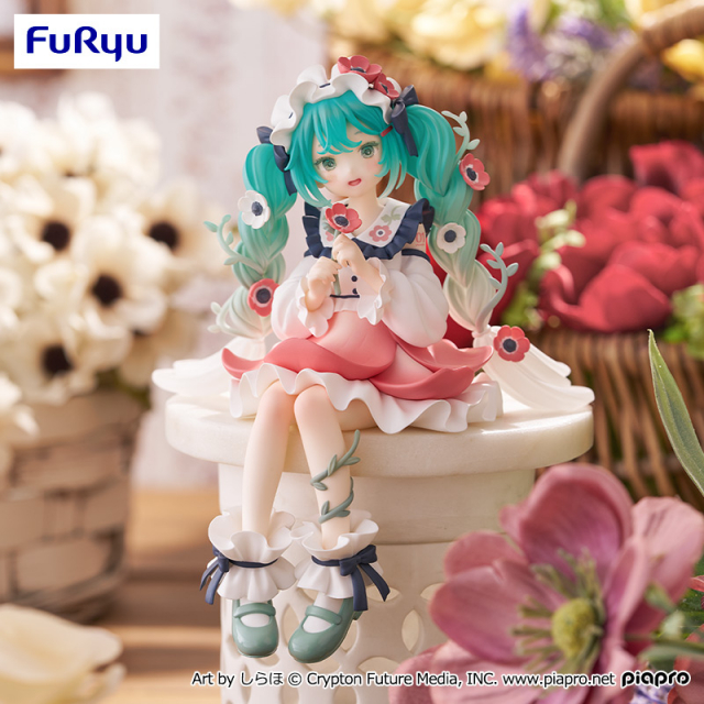 6月3週入荷予定 初音ミク ぬーどるストッパーフィギュア Flower Fairyーアネモネー