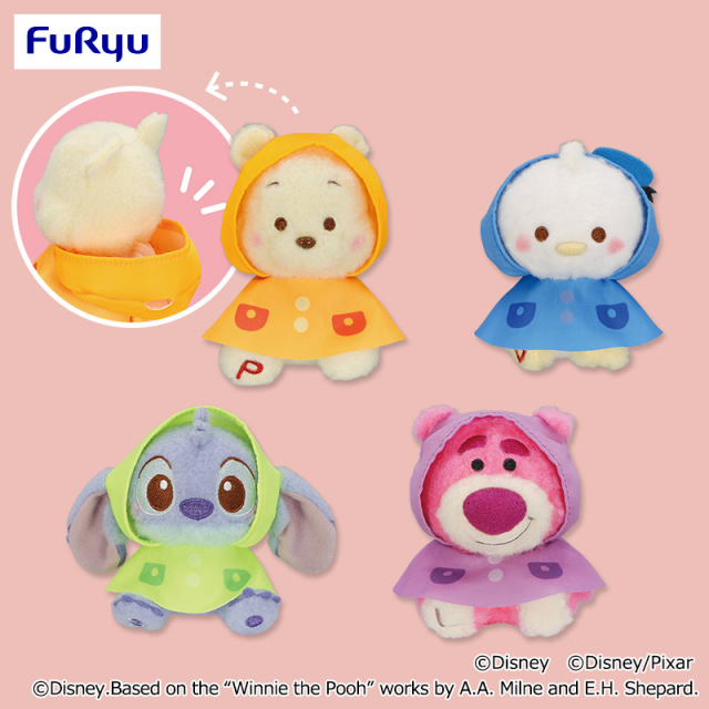 5月4週入荷予定 ディズニー/ピクサーキャラクター ミルキーボア レインポンチョマスコット