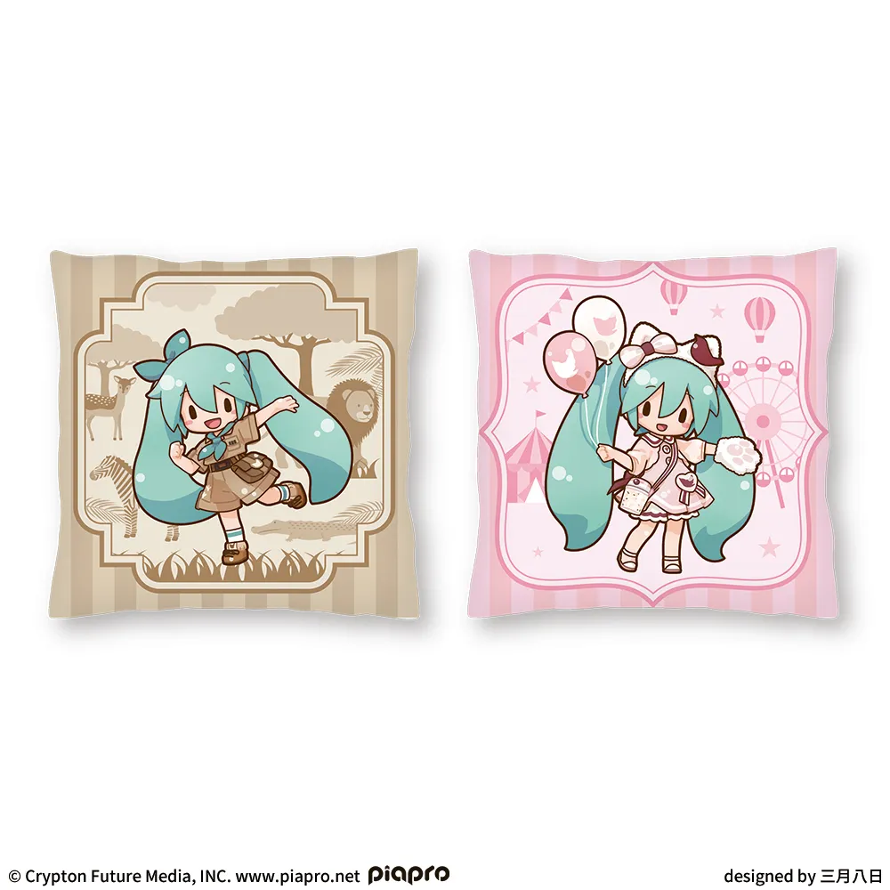 5月23日 初音ミクシリーズ ふわぷち　プラチナムザッカクッション“初音ミク”お出かけシリーズVer.