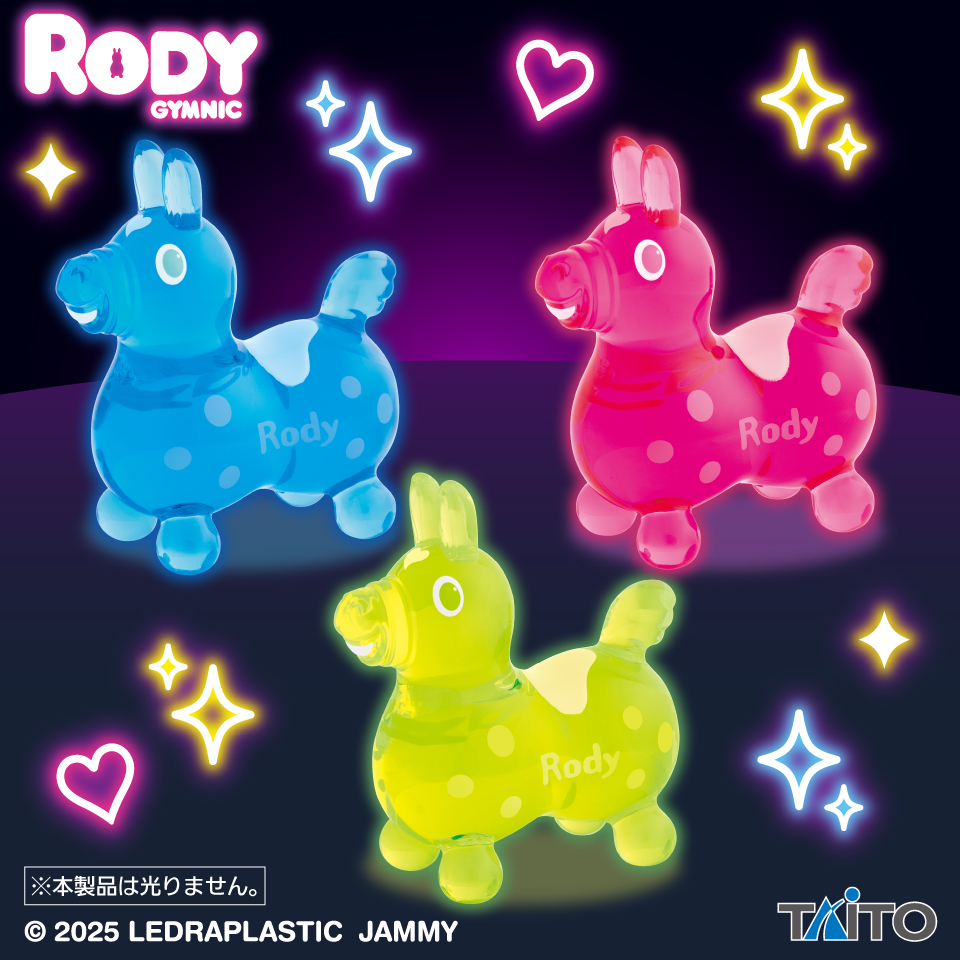 7月下旬入荷予定 RODY　アクリルフィギュア　Neon color