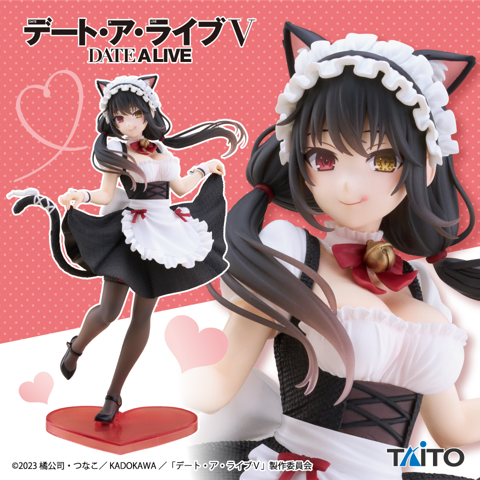 7月下旬入荷予定 デート・ア・ライブⅤ　Coreful フィギュア　時崎狂三～猫耳メイドver.～