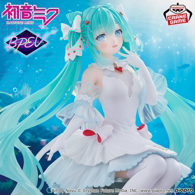 8月27日 初音ミク BANPRESTO EVOLVE Clearluxe-クリオネ-フィギュア