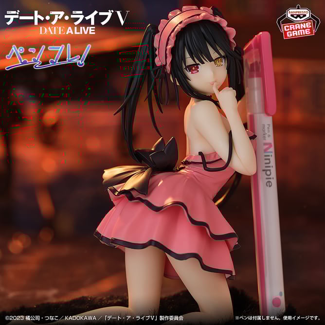 9月4日入荷予定 デート・ア・ライブ ペンフレ! 時崎狂三 sweet silk wear ver.