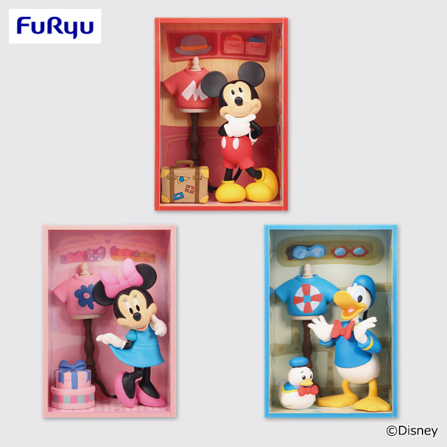 9月3週入荷予定 ミッキー&フレンズ コンセプトフィギュア ひみつのクローゼット①