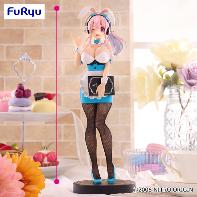 9月4週入荷予定 すーぱーそに子 BiCute Bunnies Figureーウェイトレス・ライトブルーver.ー