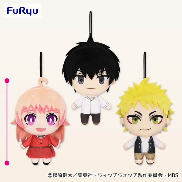 8月4週入荷予定 TVアニメ『ウィッチウォッチ』 KIRA MUCCHI　ぬいぐるみVol.1