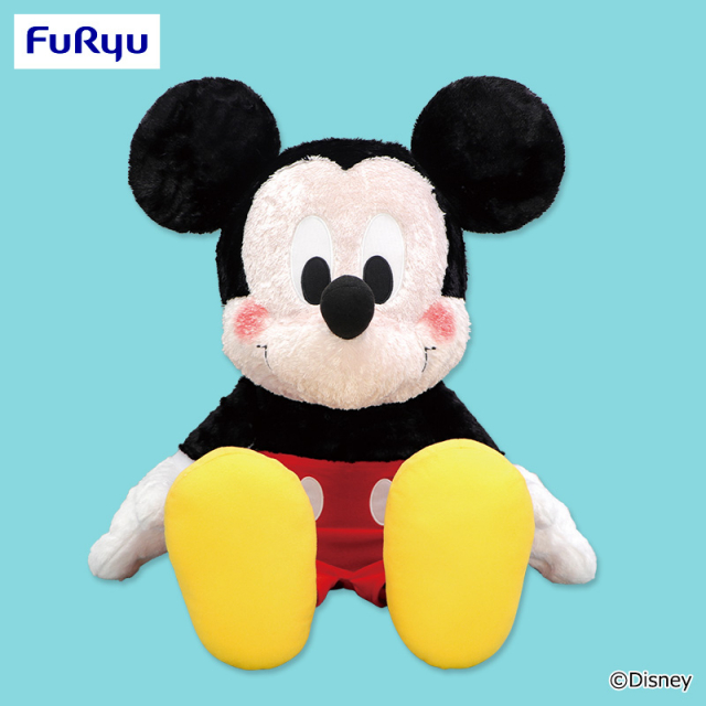 6月2週入荷予定 ミッキーマウス FukuFuku ふわふわ超超BIGぬいぐるみ