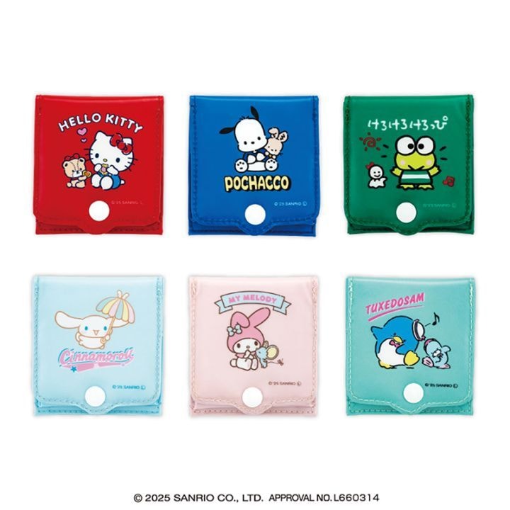 6月1週入荷予定 サンリオキャラクターズ ビニールウォレット風コインポーチ