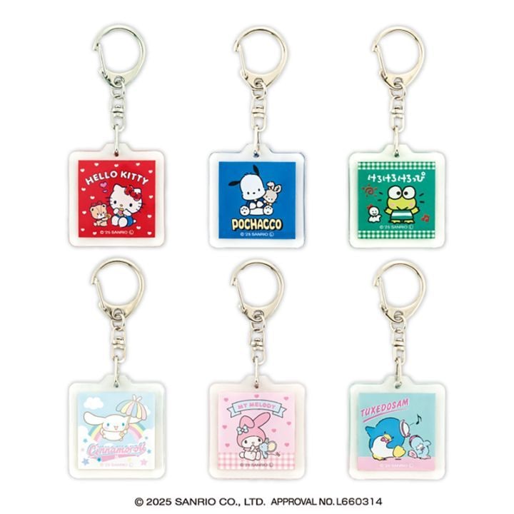 6月1週入荷予定 サンリオキャラクターズ アクリルキーホルダー