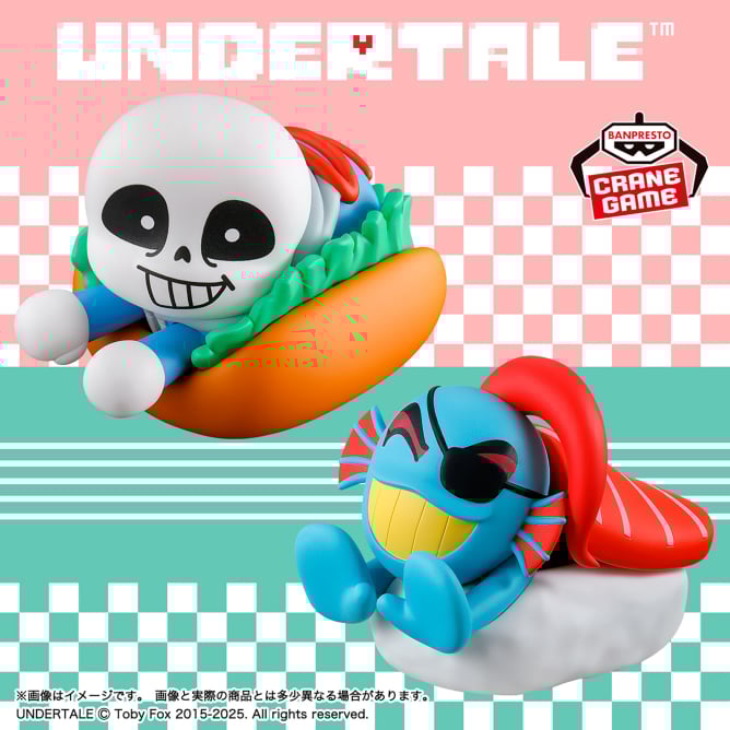 8月入荷予定 UNDERTALE フィギュア～FOOD DESIGN～vol.1