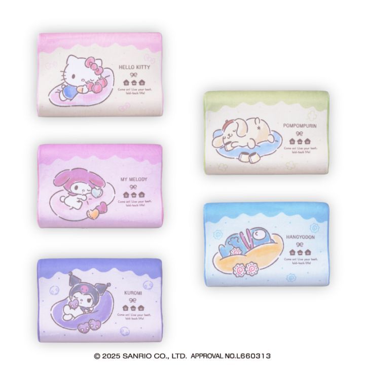 6月4週入荷予定 サンリオキャラクターズ だらりんライフ低反発まくら