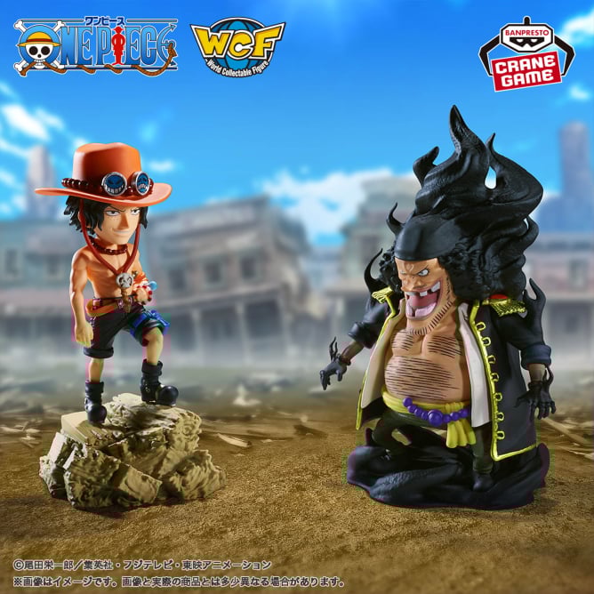 7月29日 ワンピース ワールドコレクタブルフィギュア ログストーリーズ-ポートガス・D・エースVSマーシャル・D・ティーチ-
