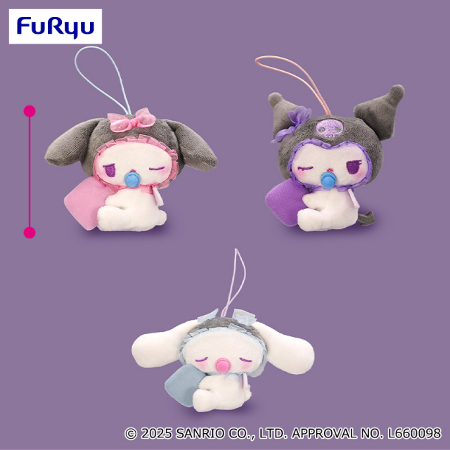 7月1週入荷予定 サンリオキャラクターズ ブラックナイトシュガーパーティクッションハグマスコット