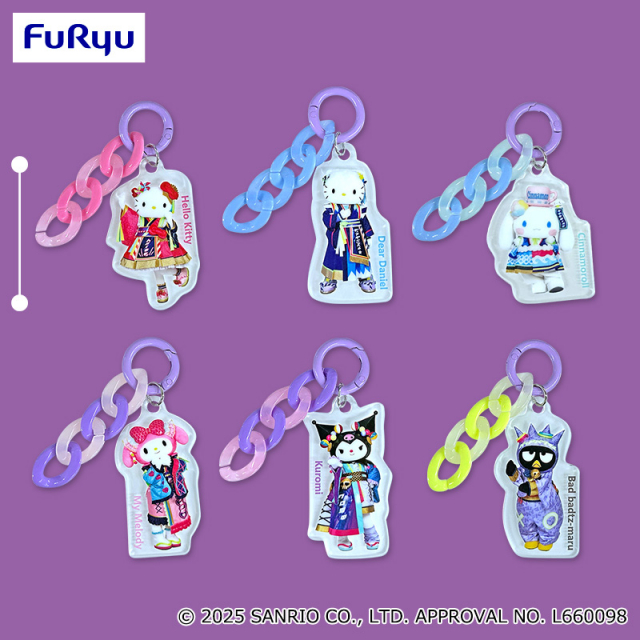 7月2週入荷予定 サンリオキャラクターズ MASHIMASHI ピューロランドコラボレーション ライブキャラじゃらじゃらチャーム
