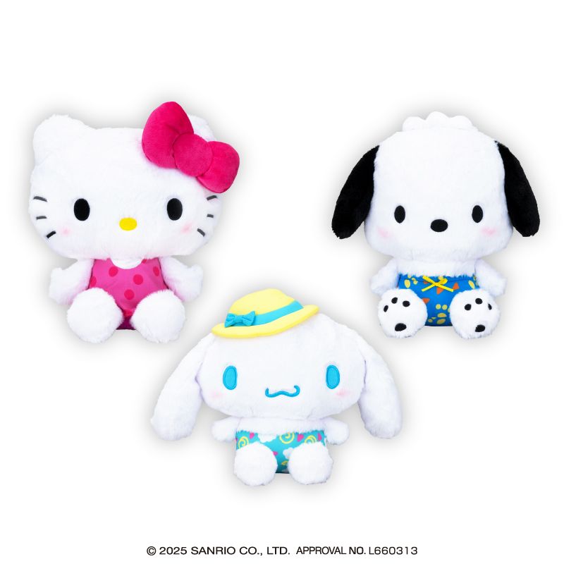 7月2週入荷予定 サンリオキャラクターズ リラックスサマーバケーションドールBIGタイプ1